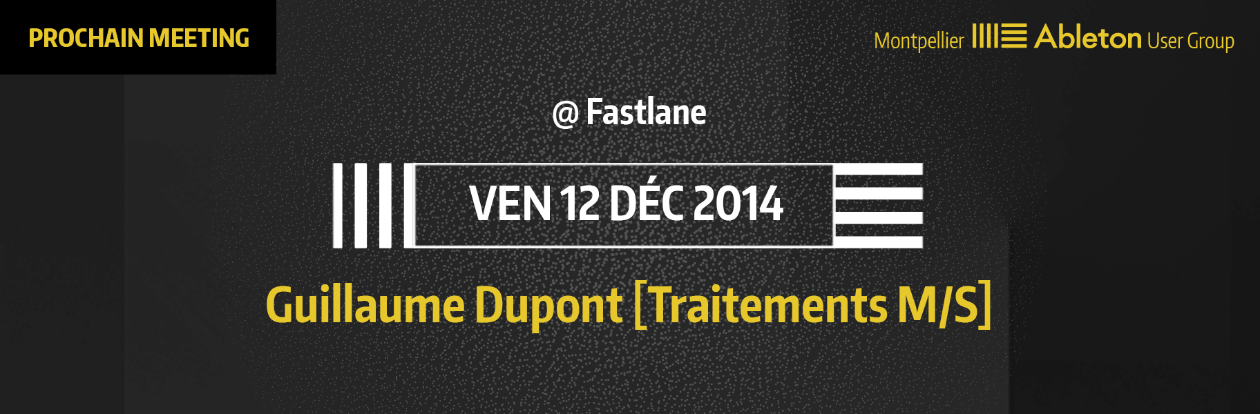 MAUG du 12 Décembre 2014 - Guillaume Dupont - Traitements Mid/Side