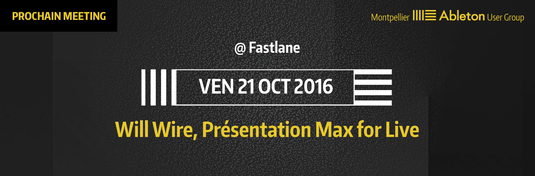 MAUG du 21 Octobre 2016 - Will Wire, Présentation Max for Live