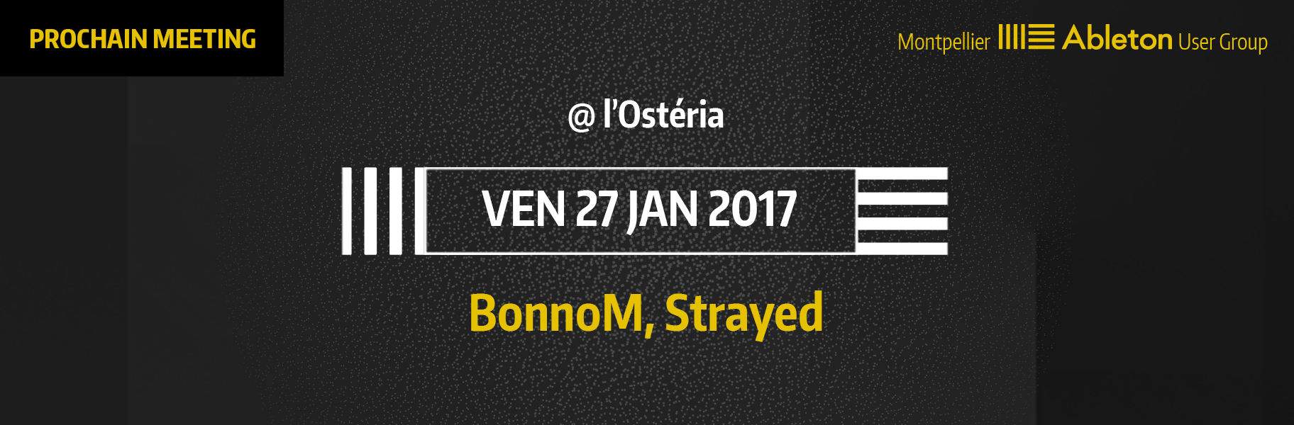 MAUG du 27 Janvier 2017 - BonnoM, Strayed