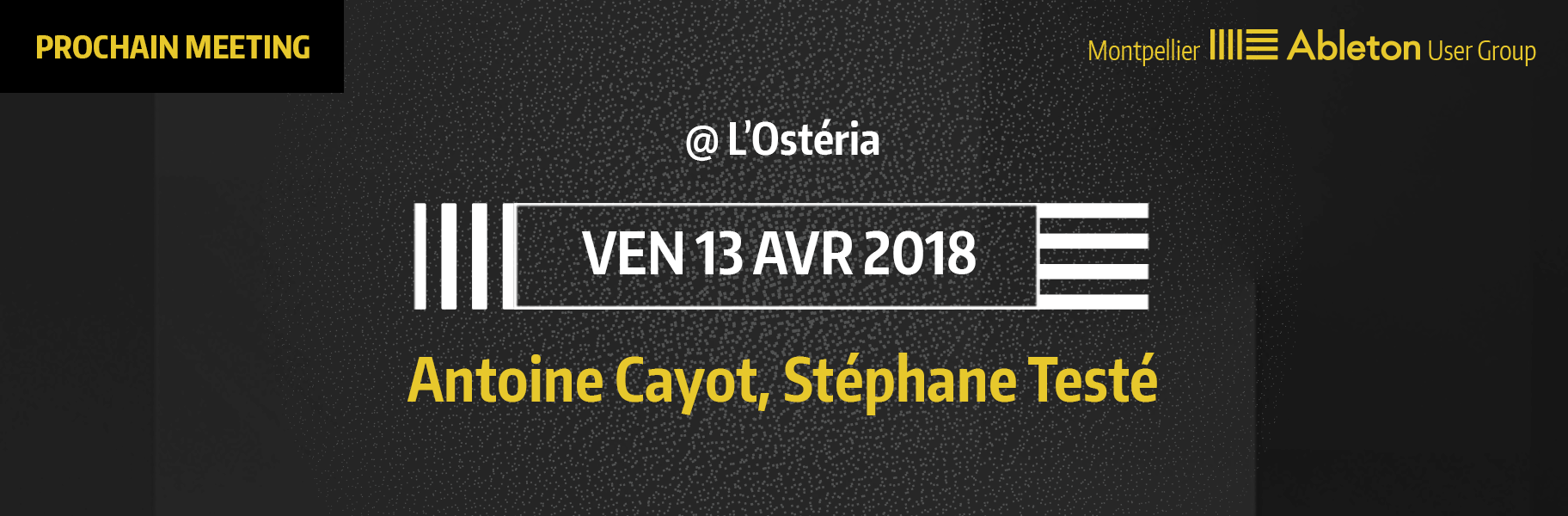 MAUG du 13 Avril 2018 - Antoine Cayot, Stéphane Testé