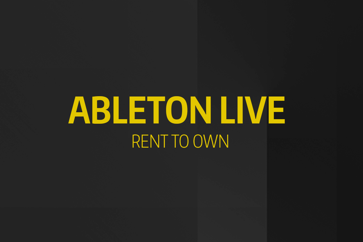 Ableton live rent to own