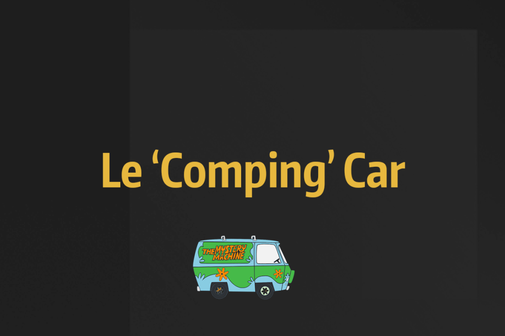 Vignette de la vidéo tutoriel sur le 'Comping' dans Ableton Live, illustrée avec un van de type Mystery Machine.