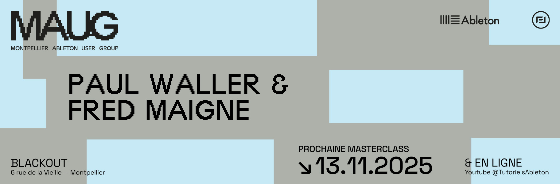 Bannière événement MAUG 13 novembre 2025