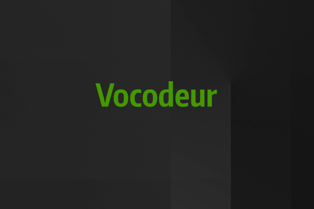 Astuce rapide #16 - Vocodeur
