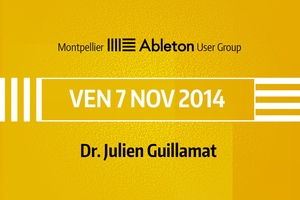 MAUG du 7 Novembre 2014 - Dr. Julien Guillamat