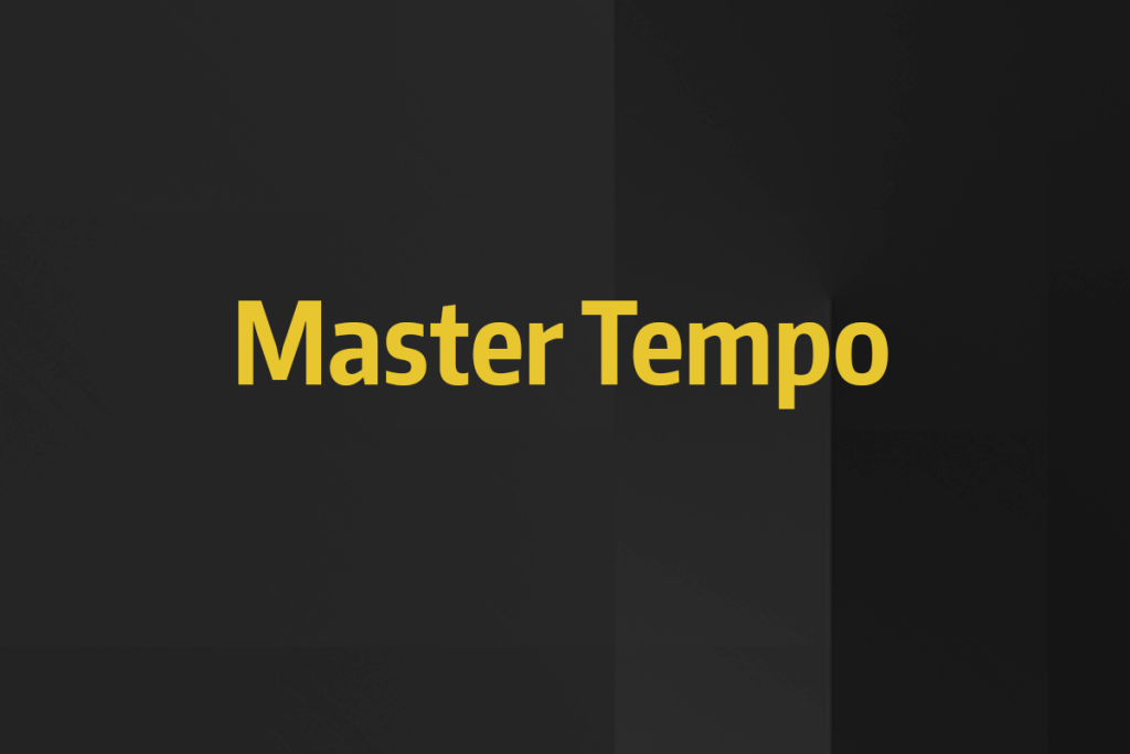 Tutoriel Ableton Live - Master Tempo